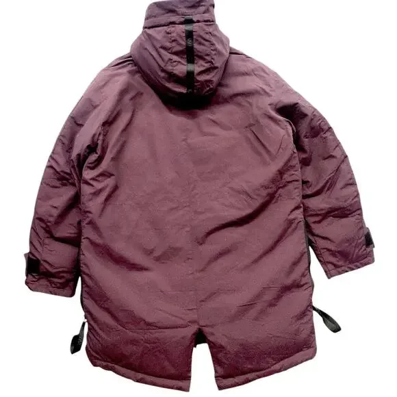 WeSC All Weather Parka Burgundy Heavy Winter Coat Men's XL Women's XXL